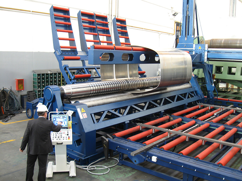 Calandra 4 Rolos, Calandras CNC