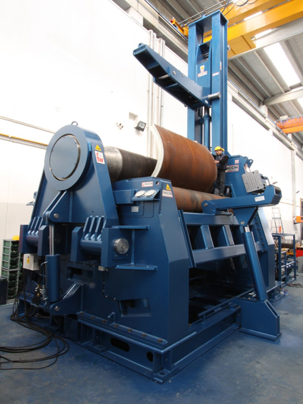 Calandra 4 Rolos, Calandras CNC