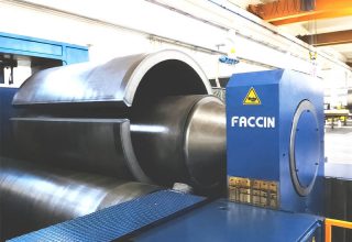 Faccin 3 Roll Variable Geometry Plate Bending Roll HAV for thick plates