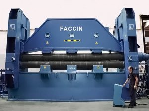 Faccin Plate Roll for Shipbuilding and aerospace industries