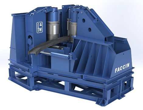 Section rolling machine Taurus by Faccin