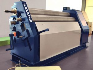 Faccin - 3 roll bending machine - Initial Pinch Plate Roll ASI with foot control